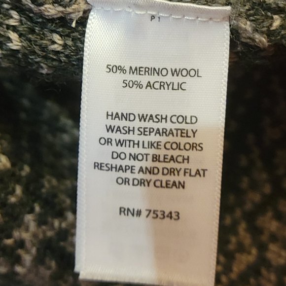 Carole Little Merino Wool Blend Button Cardigan - Picture 8 of 8